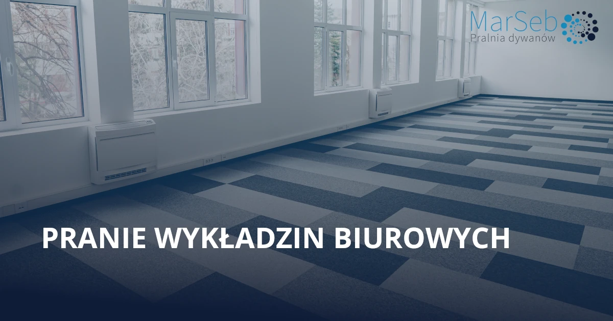 Pranie wykładzin biurowych